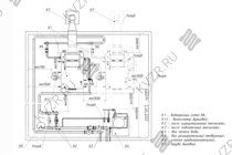 Схема подключения и монтажа водогрейного промышленного котла 470 кВт на естественной тяге