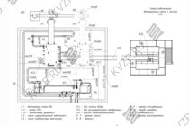Схема подключения и монтажа водогрейного промышленного котла КВм-1.28 с топкой РПК